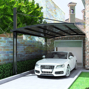 <span class=keywords><strong>Abri</strong></span> de voiture en aluminium en forme de L, design d'angle, structure étanche, <span class=keywords><strong>abri</strong></span> peu encombrant pour la <span class=keywords><strong>cour</strong></span> de la maison - Product Image 2