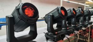 Projecteur de lumière à tête mobile, éclairage d'extérieur à haute luminosité IP65 pour un pont de construction étanche 20R, 380W, 4 pièces - Product Image 4