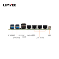 Carte mère industrielle LIMYEE nouvelle génération 1135G7/11390H, processeur Intel Core i5 Alder Lake/Raptor Lake -U de 12e/13e génération, carte mère 3,5 pouces