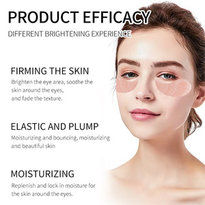 Masque pour les yeux PDRN rose, 60 patchs hydratants et raffermissants avec collagène et niacinamide pour le soin du contour des yeux - Product Image 3