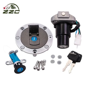 ชุดสวิตช์ล็อคจุดระเบิดของรถจักรยานยนต์ชุดกุญแจฝาครอบถังแก๊สอเนกประสงค์สำหรับยามาฮ่ารถจักรยานยนต์ <span class=keywords><strong>tzr</strong></span> <span class=keywords><strong>250</strong></span> - Product Image 3