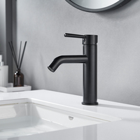 Robinet de lavabo classique en laiton chromé de haute qualité Momali Factory, monocommande eau chaude/froide, pour usage hôtelier, avec cartouche céramique