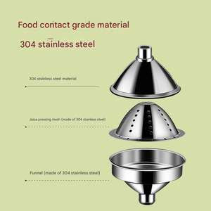 Presse-agrumes manuel <span class=keywords><strong>professionnel</strong></span> de qualité commerciale pour oranges et citrons, en acier inoxydable 304, pour usage quotidien - Product Image 3
