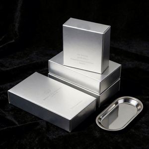 Factory Custom UV Coated Silk Screen Printed Eye Cream Silver <b>Card</b> <b>Box</b> Glossy Metallic Promotional Gift Packaging <b>for</b> Skincare - Product Image 2