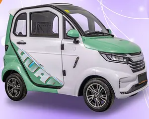 Skuter Kabin Tertutup Elektrik Mobilitas Mobil Mini 4 Roda