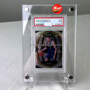 Protector de Tarjetas Graduadas de Acrílico Transparente Personalizado SHP, Protector de Tarjetas Graduadas PS, Protector de Tarjetas de Una Sola Ranura para <span class=keywords><strong>POKEMON</strong></span> TCG con Imán Fuerte, Acrílico - Product Image 1