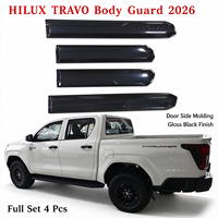 Protection de carrosserie HILUX TRAVO 2026, Nouvelle protection de porte Hilux Travo, Protection de porte TRAVO
