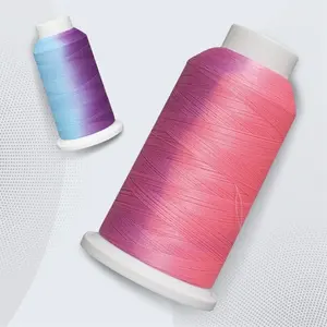 Color Changing UV Light Variable Embroidery Thread 150D/2 Polyester Embroidery Thread Supplies Yarn