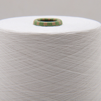 2024 Quality 100% Polyester 21s Spun Yarn for Sock Weaving Raw White Material Spun Polyester Yarn Suppliers
