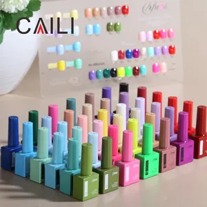 10ml Logotipo Personalizado Gel Polonês 3000 Cores OEM Soak Off Gel Polonês Amostra Grátis gel unha kit Para Nail Salon