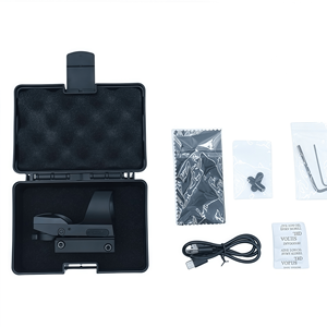 사냥 반사 시력 HD1030 충전식 반사 범위 4 모드 레드 그린 도트 전술 페인트 볼 광학 시력 - Product Image 4