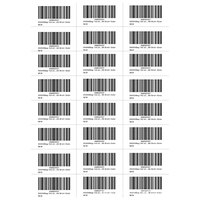 Kertas Label Roll Glossy A4 Industri OEM, Perekat Tempel Setengah Lembar, Harga Label Alamat Barcode untuk Printer Thermal, untuk Pengiriman Ekspres