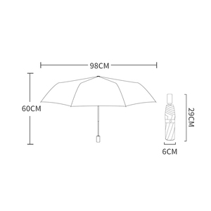 <span class=keywords><strong>ร่ม</strong></span>กันแดดแบบใช้มือสไตล์ญี่ปุ่นขนาด21นิ้วแบบพกพา3พับได้<span class=keywords><strong>ร่ม</strong></span>กันแดดสำหรับเด็ก<span class=keywords><strong>ชาย</strong></span>หญิงมีโลโก้ที่สามารถปรับแต่งได้ - Product Image 6