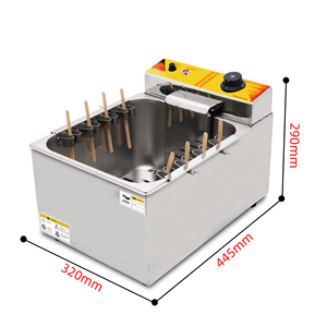 Mesin Penggoreng Daging Babi Korea, Mesin Penggorengan Dalam Mozzarella Anjing Panas Keju - Product Image 1