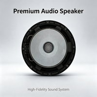 Haut-parleur audio professionnel en néodyme pour voiture, bobine vocale de 65 mm, 98 dB, 7,2/8 ohms, subwoofer, vente en gros