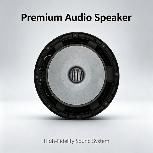Wholesale Professional Neodymium Metal Car Midrange Audio Speaker 65mm Voice Coil 98dB 7.2/8 Ohm Subwoofer