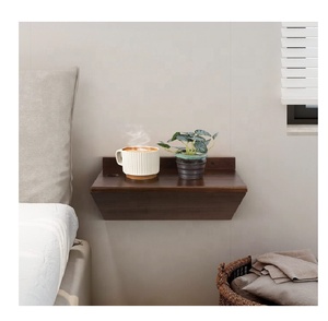 Living Room <strong>Floating</strong> Nightstand Wood <strong>Shelves</strong> Bedside Tables <strong>Desk</strong> Wall Mounted Modern Z Shaped <strong>Floating</strong> <strong>Shelves</strong> - Product Image 6