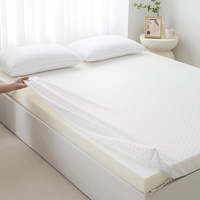 Cubrecolchón Plegable de Poliuretano CertiPUR, Impermeable, Lavable, Transpirable y Alivia la Presión, para Uso en el Hogar y Hoteles