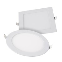 Haute qualité 3W 6W 9W 12W 15W 18W 24W lampe de panneau LED mince 3000K 4000K 6500K voyant encastré rond