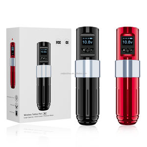 Meilleure qualité Chine Fournisseur Tuffking Professionnel <span class=keywords><strong>Sans</strong></span> <span class=keywords><strong>Fil</strong></span> Batterie Au Lithium Machine À Tatouer Stylo Avec Affichage LED Pour Le Tatouage - Product Image 1