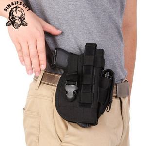 Funda Táctica para Pistola de Nylon 600D Sinairsoft para Zurdos, Funda de Pierna para Equipo de Defensa Personal para Usuarios Zurdos - Product Image 3