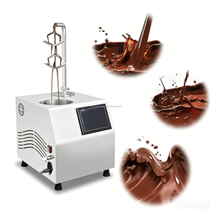 Commercial Grade 5.5L Stainless Steel <strong>Chocolate</strong> Temperer with Waterfall Dispensing Function,for Small Batch <strong>Chocolate</strong> Production - Product Image 1
