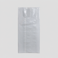 Sacs d'emballage en LDPE renforcés Jutai JVT-ZB25 à soufflets latéraux, robustes, thermoscellables, impression flexo pour ensachage industriel automatique