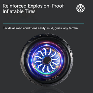 Patinetes Eléctricos para Niños, <span class=keywords><strong>Hoverboard</strong></span> de 350 W <span class=keywords><strong>con</strong></span> Motores de 6.5 Pulgadas, Control por Aplicación, 36 V, Overboard Eléctrico para Niños, Sensor Inteligente - Product Image 2