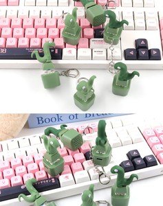 Nouveau porte-clés électronique anti-stress avec son de lézard et serpent, éclairage dynamique et fonction de pression sonore - Product Image 2