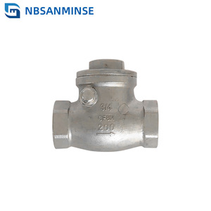 Vanne de retenue en acier inoxydable 1/2 pouce à filetage interne pour l'eau et les produits chimiques, usage automobile - Product Image 3