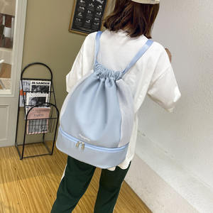 Bolsa de Gimnasio Ligera y Práctica de Moda, con Compartimento para Zapatos, Unisex, para Deportes al Aire Libre, con Cierre de Cremallera, Mochilas - Product Image 4