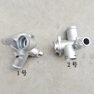 Connecteur de tuyau d'eau arrière pour culasse, en aluminium, 06B121132E 06B121132B - Product Image 1