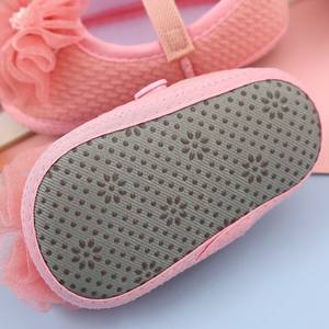 Chaussures Souples Princesse à Semelle en Tissu Antidérapante pour Bébé Fille de 0 à 1 An Printemps et Automne - Product Image 5