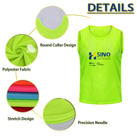 Chaleco de Entrenamiento de Fútbol Transpirable con Logotipo Personalizado, Chaleco Deportivo para Eventos Deportivos Juveniles