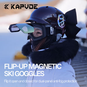 Lunettes de neige photochromiques haut de gamme hommes lunettes de <span class=keywords><strong>Ski</strong></span> Snowboard <span class=keywords><strong>masque</strong></span> Anti-buée pour femmes lunettes de Protection UV400 en vente - Product Image 4