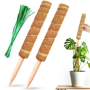 Coir Totem Plant Support Moss Pole For Climbing Plants Coir Plastic Moss Pole