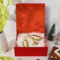 Boîte cadeau magnétique en carton recyclable avec lamination mate, fabrication directe d'usine, couvercle magnétique à rabat, taille et logo personnalisés