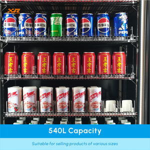 AI Visual Technology Base Smart <b>Fridge</b> Vending Machine for Foods and Drinks 2026 Advanced AI Vision Recognition Technology Allow - Product Image 3