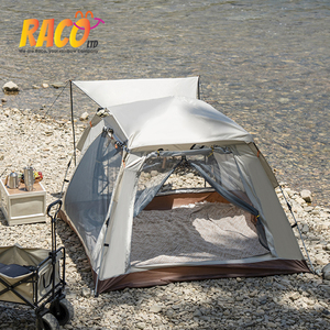 Tienda de campaña impermeable para 4 personas, tienda de campaña con apertura rápida, precio de fábrica, venta al por mayor - Product Image 2