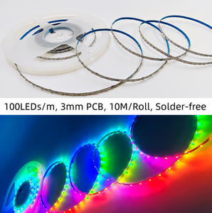 Tira de luz LED autoadhesiva, versión estrecha de 5 mm, tira de luz suave USB, súper brillante, de bajo voltaje, tipo parche. - Product Image 2