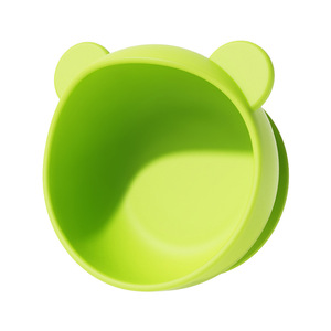 Platos de Silicona para Niños al por Mayor, Diseño de Oso OEM/ODM, Aptos para Alimentos y Resistentes a Caídas con Base de Succión, Plato de Destete para Bebés - Product Image 6