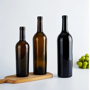 Nhà Máy Bán Rỗng 375Ml 500Ml <span class=keywords><strong>750Ml</strong></span> 1500Ml Cổ Dài <span class=keywords><strong>Glass</strong></span> Rượu Vodka Whisky Chai Tròn - Product Image 4