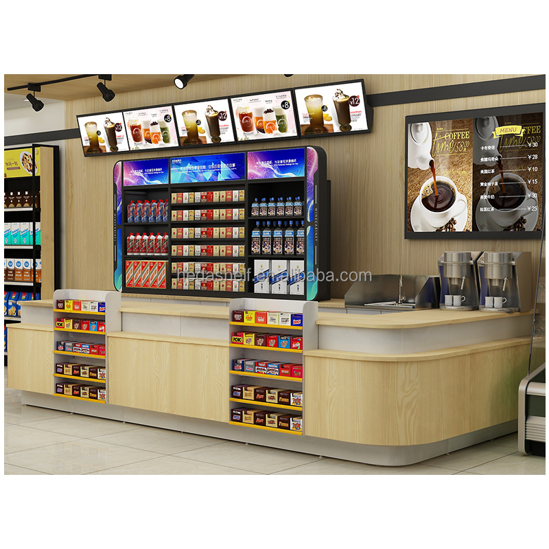 Wholesale Multifunctional Supermarket Checkout Counter and