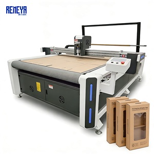 Máquina de corte de papel con cuchilla oscilante de alta precisión REMEYA para cartón corrugado de pared simple y doble, tipo A, B, C, E, de hasta 60 mm de ancho. - Product Image 1
