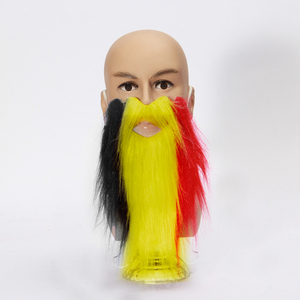 Accessori per tifosi di calcio germania bandiera colore baffi tifosi di calcio barba - Product Image 6
