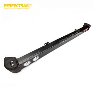 PERFECTRAIL 4x4 Offroad Auto Parts parachoques delantero de acero para Land Rover <span class=keywords><strong>Defender</strong></span> 90 <span class=keywords><strong>110</strong></span> L316 <span class=keywords><strong>TD4</strong></span> 83-16 con luces de circulación diurna - Product Image 2