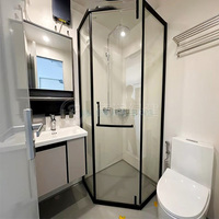 Casa Container Prefabbricata Mobile Rimovibile Impermeabile Modulare con Struttura Sigillata per Spazi Ufficio e Abitazione Esterna negli USA