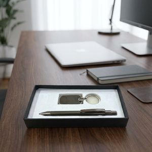 Nouveauté : Porte-clés stylo noir, coffrets cadeaux d'entreprise de luxe, cadeaux de remise de diplôme, promotions commerciales, Noël, Nouvel An, logo personnalisé - Product Image 6