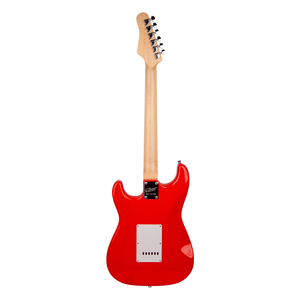 Gecko Nhà Máy Giá Dây <span class=keywords><strong>C</strong></span>ụ Maple <span class=keywords><strong>C</strong></span>ổ Guitarra Electrica Basswood <span class=keywords><strong>C</strong></span>ơ Thể Màu Đỏ Điện Guitar Cho Người Mới Bắt Đầu - Product Image 5