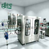 Machine d'inspection visuelle entièrement automatique pour bouteilles d'alcool avec vérification de la position des étiquettes, détection d'impression de caractères et détection de bouchons inclinés